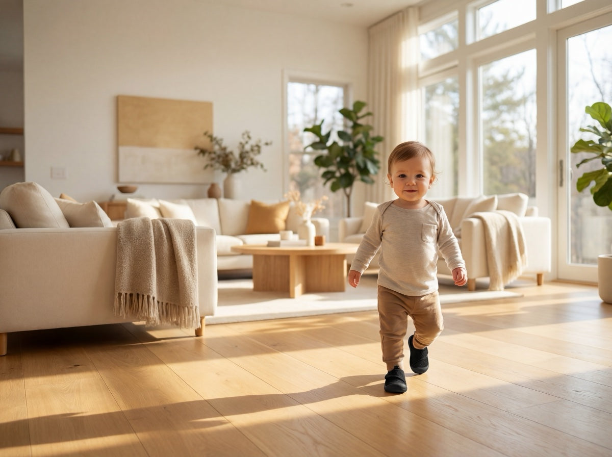 Baby macht erste Schritte — Babyloom