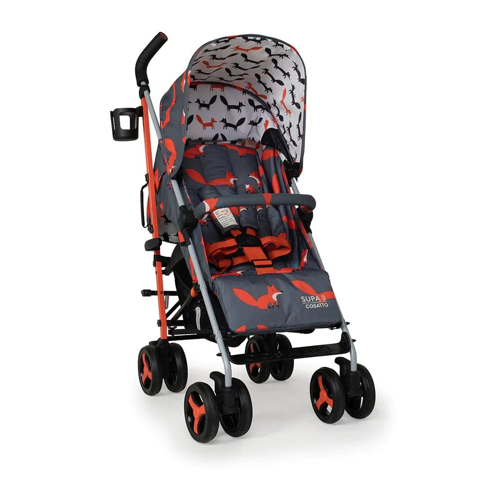 Cosatto Supa 3 - Charcoal Mister Fox